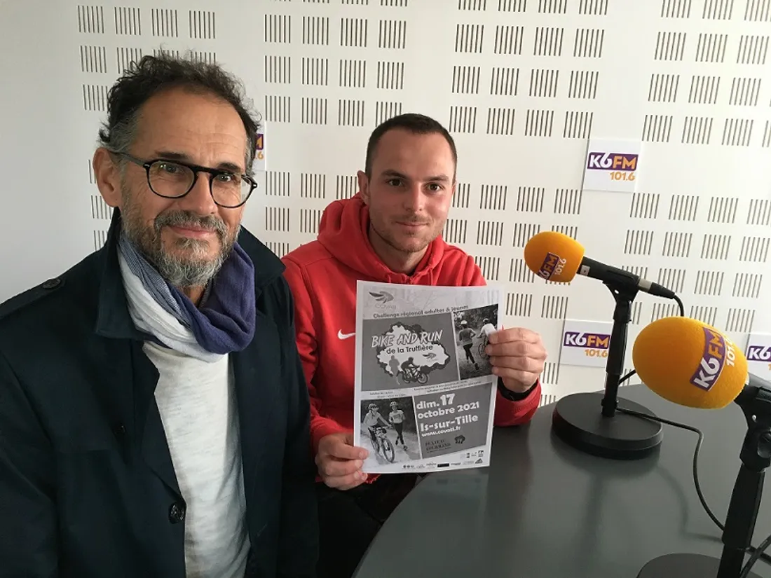 Gilles Biancone et Bastien Degret de la communauté de communes des vallées de la Tille et de l’Ignon